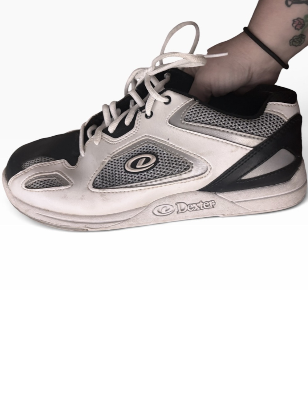 Dexter Jason IV Slide-Rite Black White Bowling Shoes Men's